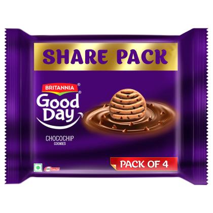 Britannia Good Day Choco Chips Biscuits 400gm